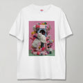 urday【Animal／White Cat／P】フォトTシャツ（8828443）ホワイト/urday（マミアン）