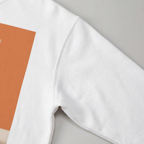 予約：urday【dog】アートワークスウェットシャツ（u-a-sw-0001-09）ホワイト